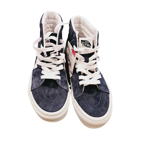 Vans Sk8 Hi Men\'s 4 Women\'s 5.5 Cozy Hug Fur Lined Parisian Night Blue New main image 10